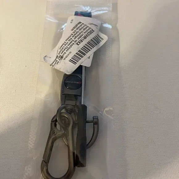 Dodge Challenger fob keychain in black NWT - Picture 5 of 5